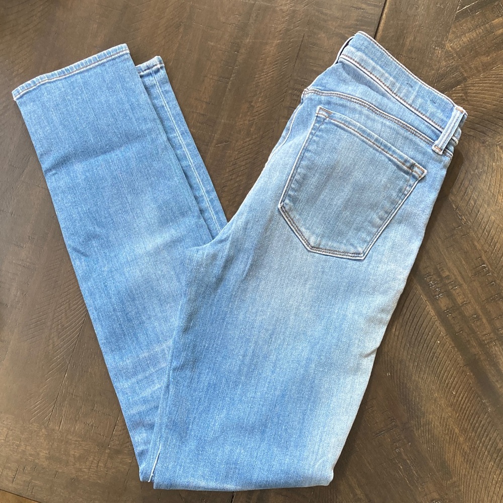 J Brand Light Blue Straight Leg Jeans